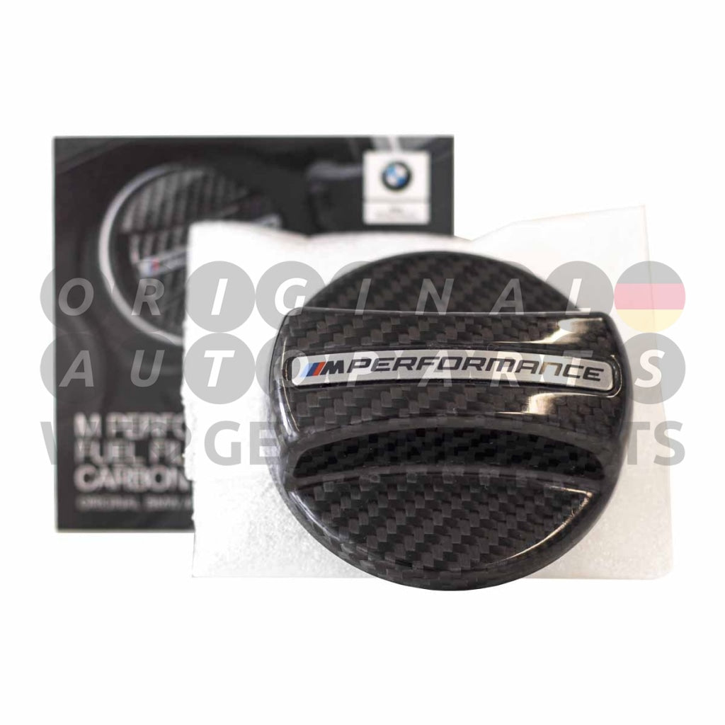 Genuine BMW M Performance Carbon Fuel Gas Filler Cap Cover 16112472988