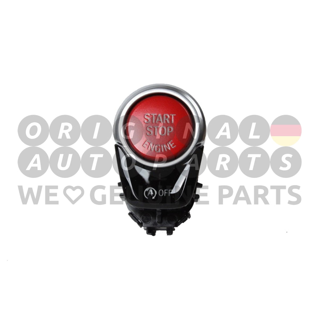 Genuine BMW Engine Start+Stop Button Red